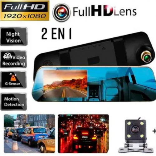 ESPEJO RETROVISOR CON CAMARA